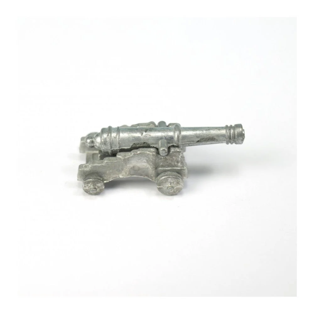 Artesania 8722 Cannon +Met Carriage 30.0mm (2) Wooden Ship Accessory