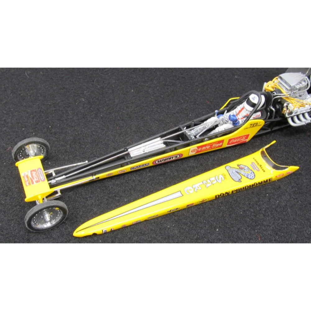 Atlantis Models 7528 1/24 Don Prudhomme Snake Rear Engine Dragster - Image 4