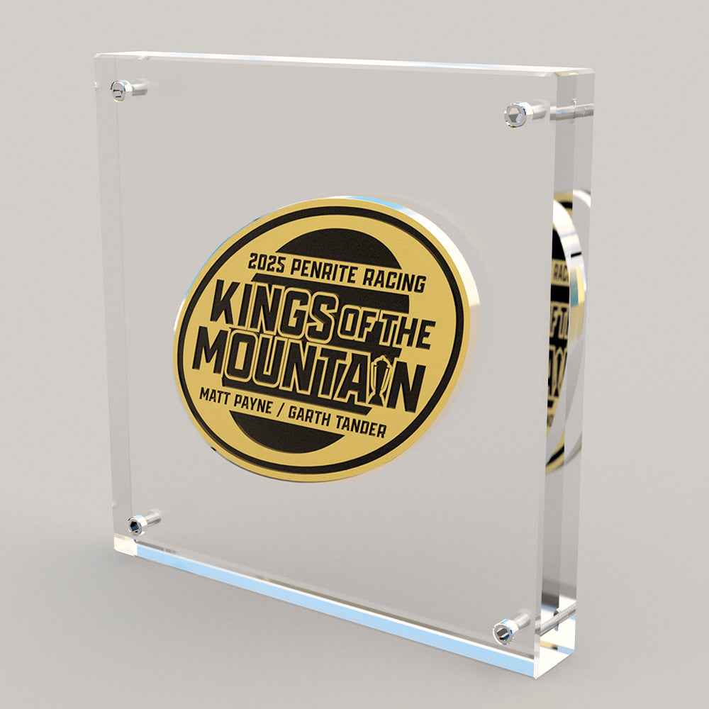Authentic Collectables ACCM2025BW Penrite Racing Kings of The Mountain 2025 Repco Bathurst 1000 Winners Collector Medallion