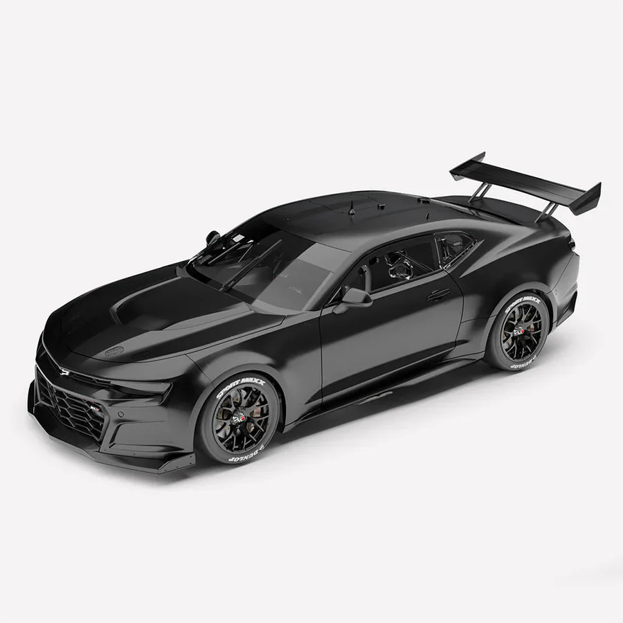 Authentic Collectables ACD18C25PB2 1/18 Chevrolet Camaro ZL1 Gen3 Supercar Plain Body Edition in Matte Black