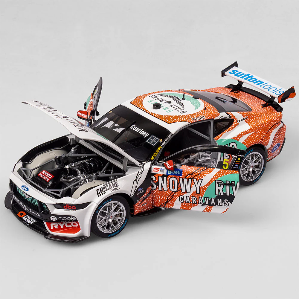Authentic Collectables ACD18F23W 1/18 Tickford Racing No.5 Ford Mustang GT - 2023 Betr Darwin Triple Crown Indigenous Round James Courtney - Image 2