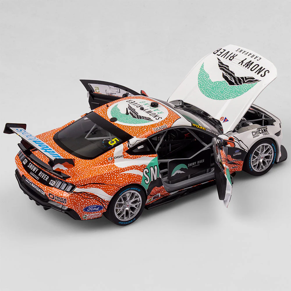 Authentic Collectables ACD18F23W 1/18 Tickford Racing No.5 Ford Mustang GT - 2023 Betr Darwin Triple Crown Indigenous Round James Courtney - Image 3