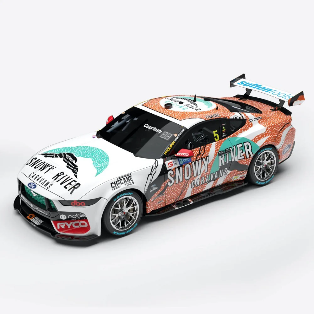 Authentic Collectables ACD18F23W 1/18 Tickford Racing No.5 Ford Mustang GT - 2023 Betr Darwin Triple Crown Indigenous Round James Courtney - Image 8