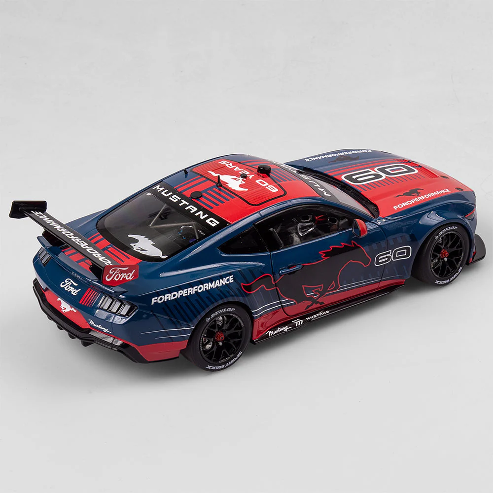 Authentic Collectables ACD18F24SE1 1/18 Ford Performance No.60 Ford Mustang GT 60 Years Of Mustang Special Edition Tristan Groves - Image 4