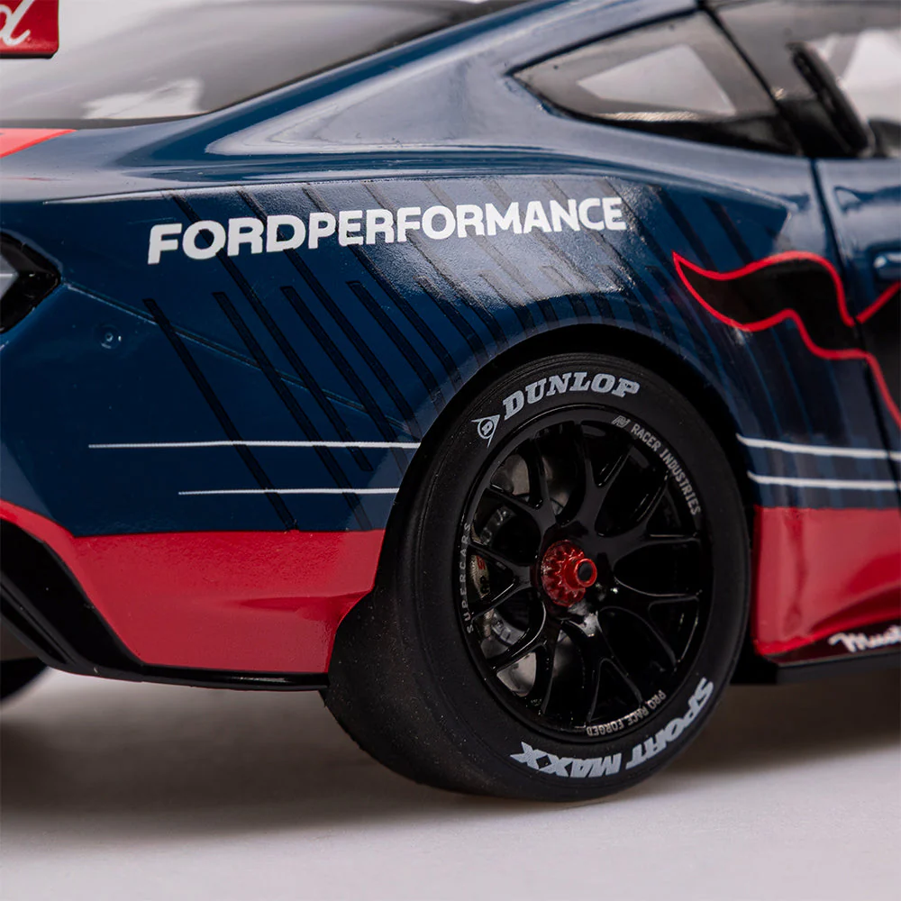 Authentic Collectables ACD18F24SE1 1/18 Ford Performance No.60 Ford Mustang GT 60 Years Of Mustang Special Edition Tristan Groves - Image 5