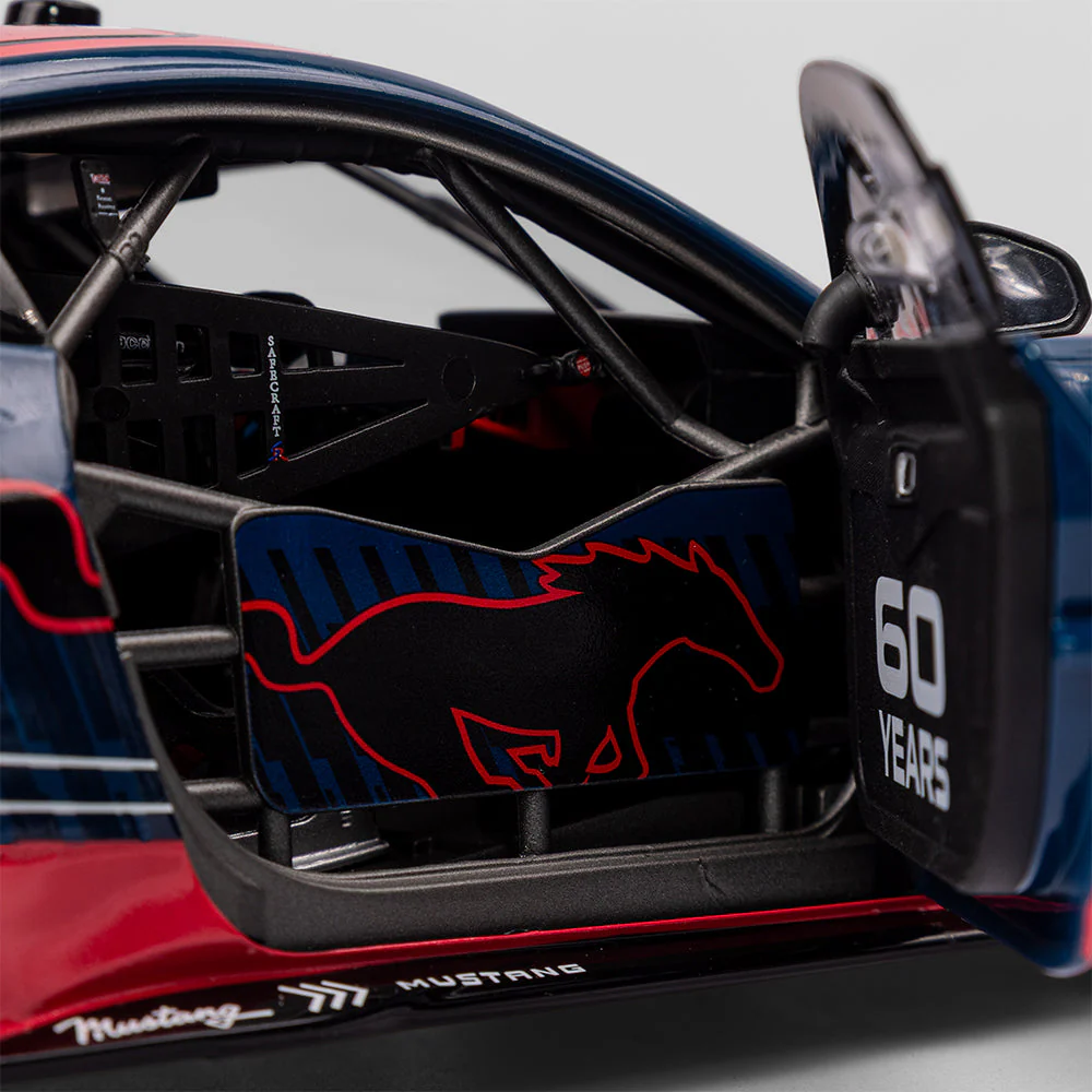 Authentic Collectables ACD18F24SE1 1/18 Ford Performance No.60 Ford Mustang GT 60 Years Of Mustang Special Edition Tristan Groves - Image 7