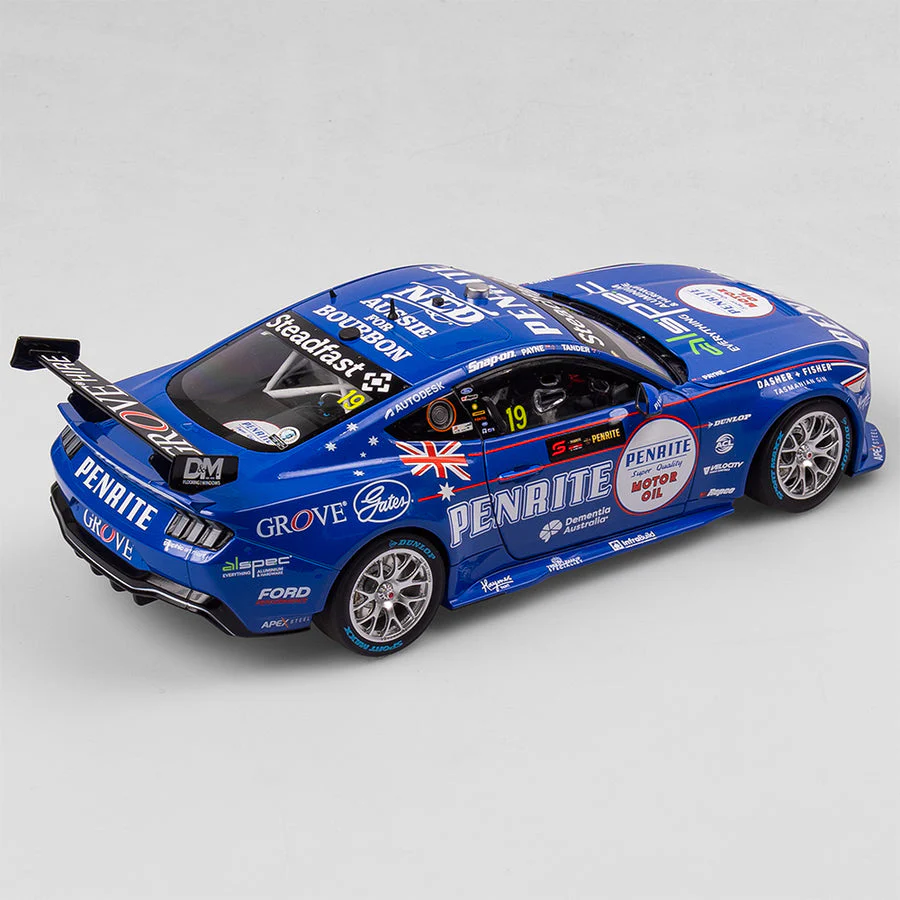 Authentic Collectables ACD18F24U 1/18 Penrite Racing No.19 Ford Mustang GT - 2024 Penrite Oil Sandown 500 Retro Livery Matthew Payne / Garth Tander - Image 3
