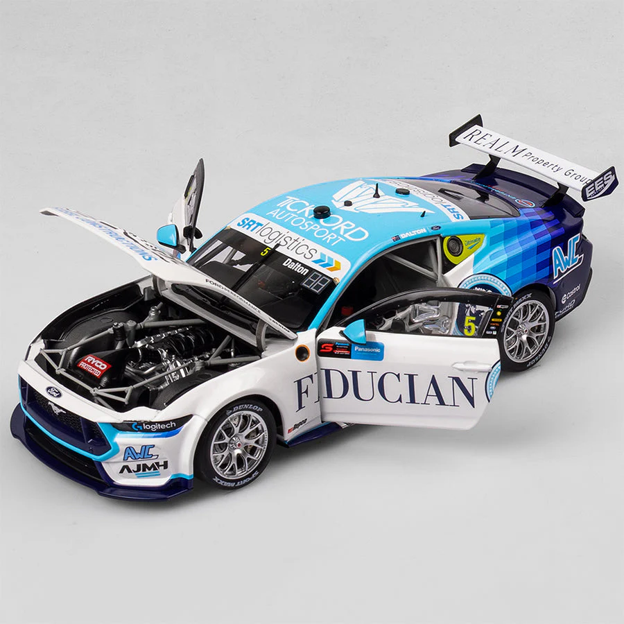 Authentic Collectables ACD18F24X 1/18 Tickford Racing No.5 Ford Mustang GT - 2024 Panasonic Air Conditioning Sydney SuperNight Wildcard Lachie Dalton - Image 2