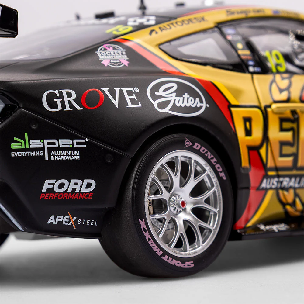 Authentic Collectables ACD18F24Y 1/18 Penrite Racing No.19 Ford Mustang GT - 2024 Repco Bathurst 1000 Gold Livery Matthew Payne / Garth Tander - Image 5