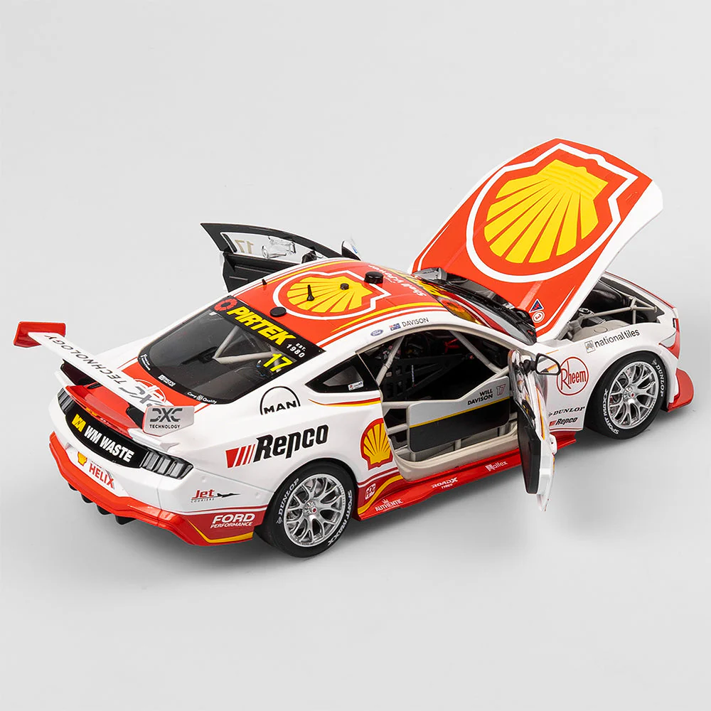 Authentic Collectables ACD18F25A 1/18 Shell V-Power Racing Team #17 Ford Mustang GT 2025 Repco Supercars Championship Season - Image 4