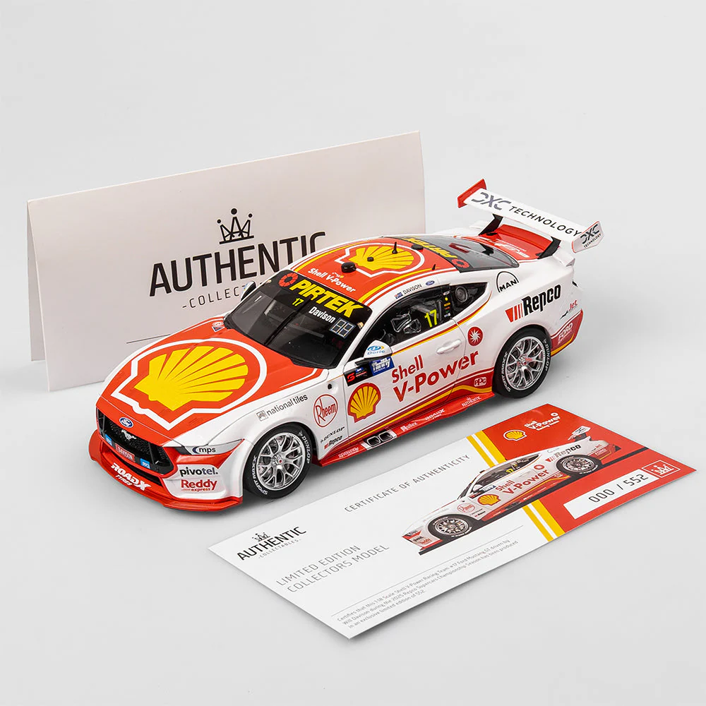 Authentic Collectables ACD18F25A 1/18 Shell V-Power Racing Team #17 Ford Mustang GT 2025 Repco Supercars Championship Season - Image 5