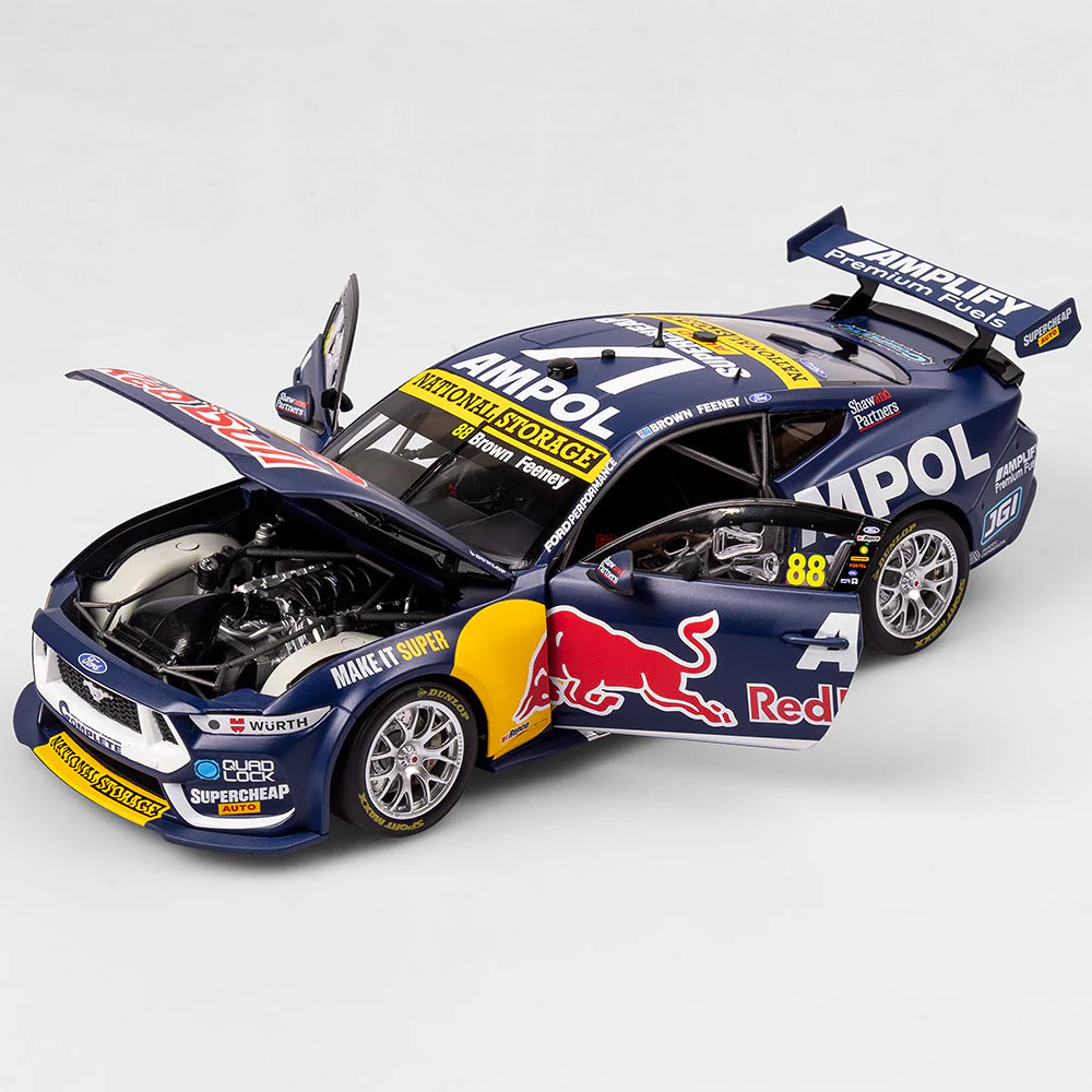 Authentic Collectables ACD18F25RB 1/18 Red Bull Ampol Racing No.88 Ford Mustang GT 2025 Ford Season Launch Livery - Image 2