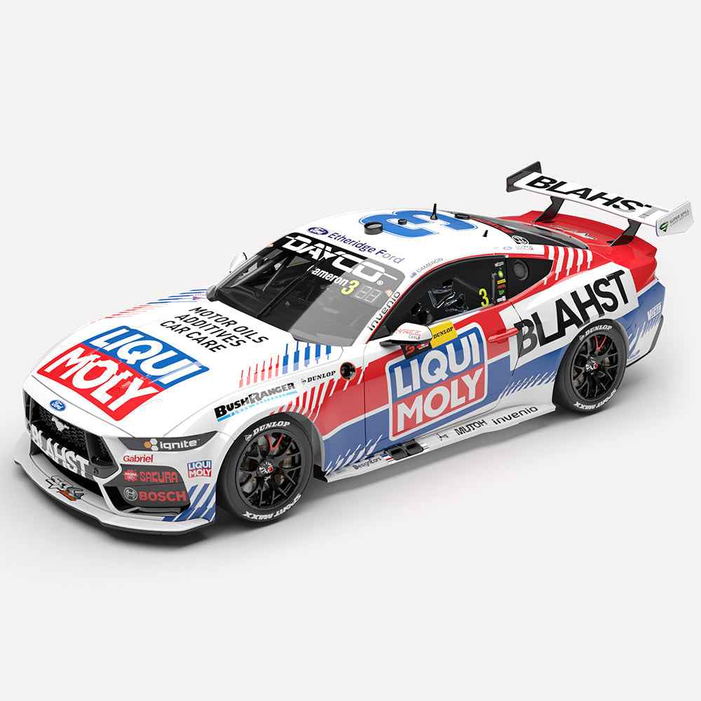 Authentic Collectables ACD18F26J 1/18 Liqui Moly BLAHST Racing No.3 Ford Mustang GT-2026 Dunlop Sydney 500 Race 1 Runner-Up