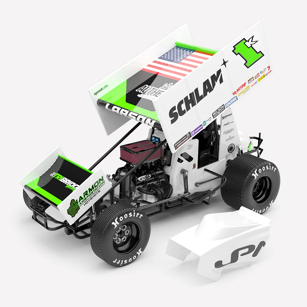Authentic Collectables ACD18SC26A 1/18 Jason Pryde Motorsport No.1K Sprintcar 2025 High Limit International Perth Winner - Image 3