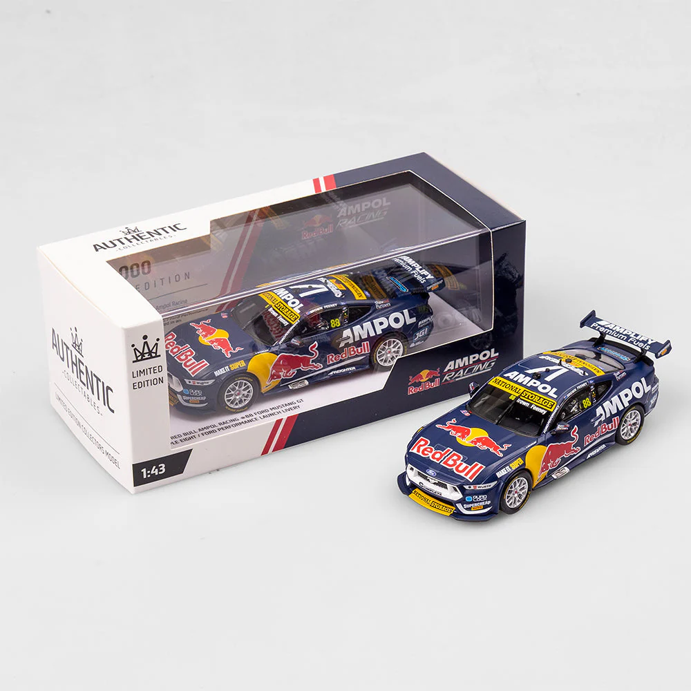 Authentic Collectables ACD43F25RB 1/43 Red Bull Ampol Racing No.88 Ford Mustang GT 2025 Ford Season Launch Livery - Image 3