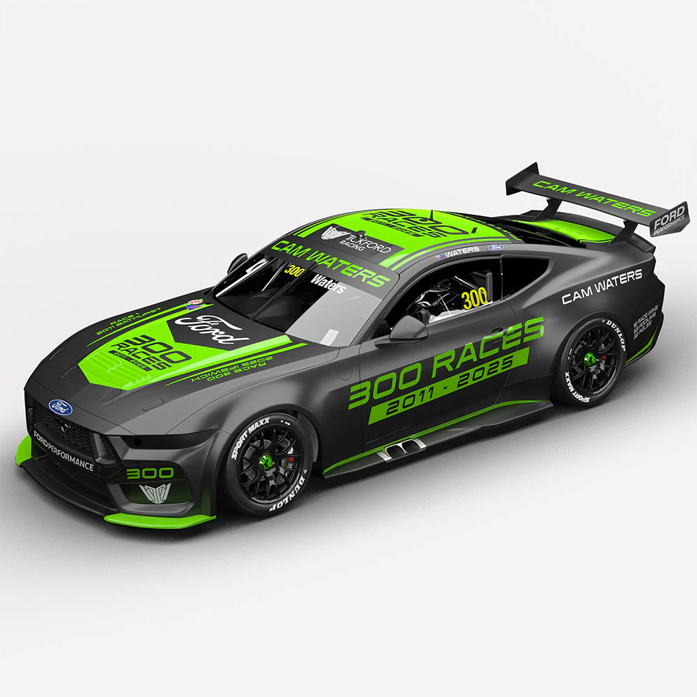 Authentic Collectibles ACD43F25SE4 1/43 Tickford Racing No.300 Ford Mustang GT Cam Waters 300 Races Special Edition