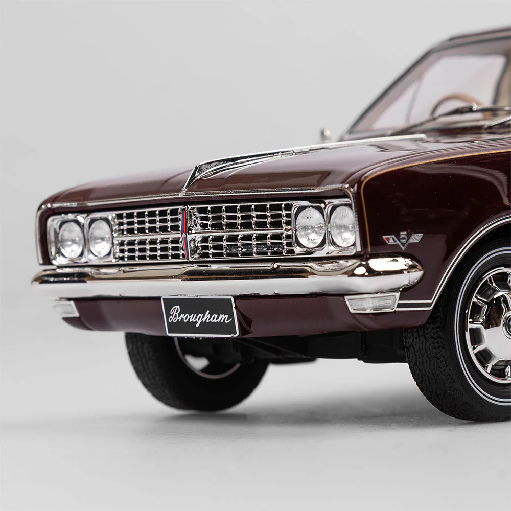 Authentic Collectibles ACR18HKBB 1/18 1968 Holden HK Brougham Burgundy Maroon - Image 4