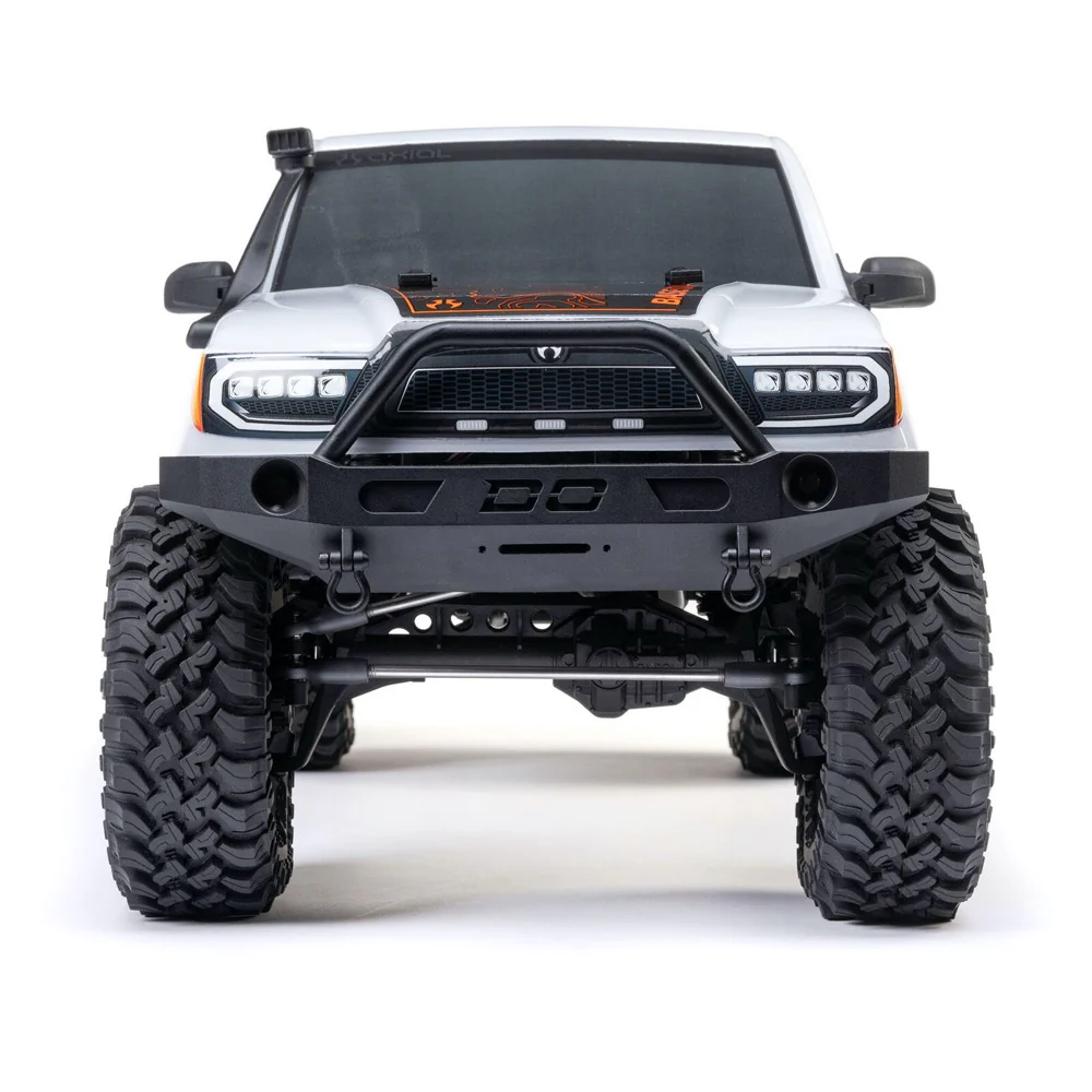 Axial 1/10 SCX10 III Base Camp V2 RC Rock Crawler (White) AXI-1375T1 - Image 4