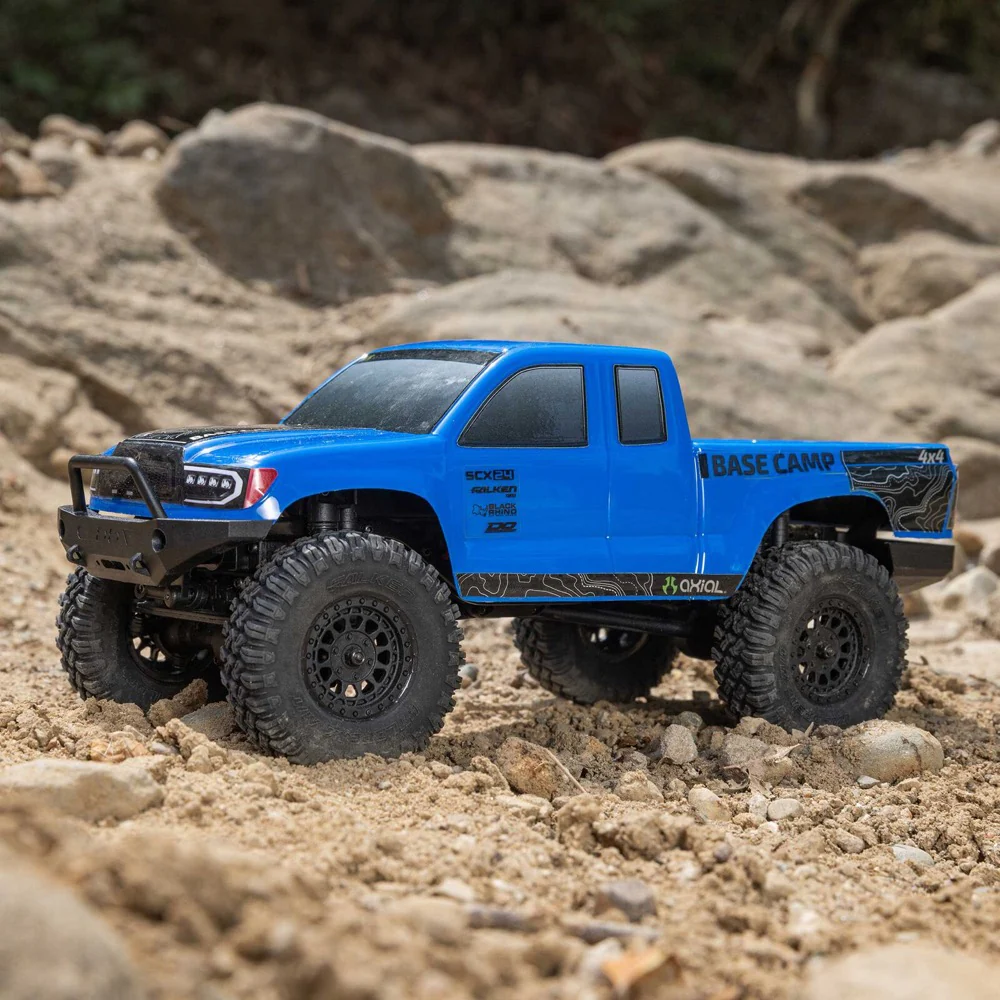 Axial 1/24 SCX24 Base Camp Rock Crawler RTR (Blue) 1219T2 - Image 12
