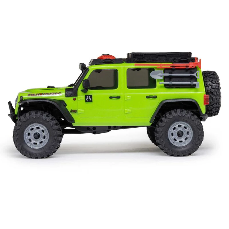 Axial 1/30 SCX30 Jeep Wrangler JLU Brushed RC Rock Crawler (Green) AXI-2261T1 - Image 3