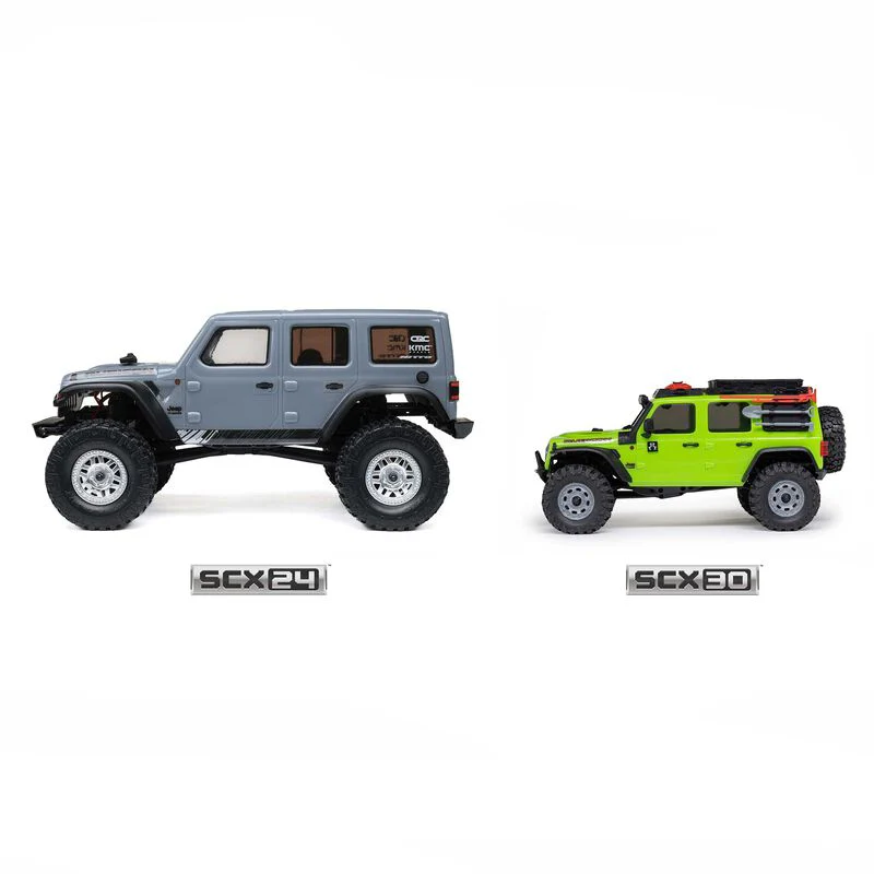Axial 1/30 SCX30 Jeep Wrangler JLU Brushed RC Rock Crawler (Green) AXI-2261T1 - Image 33