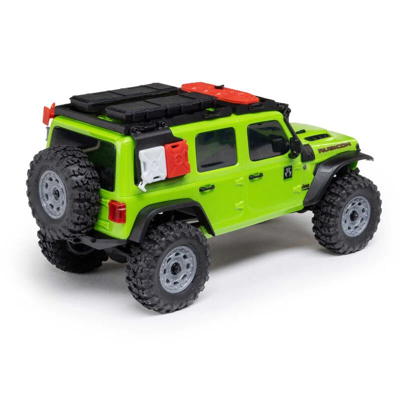 Axial 1/30 SCX30 Jeep Wrangler JLU Brushed RC Rock Crawler (Green) AXI-2261T1 - Image 4