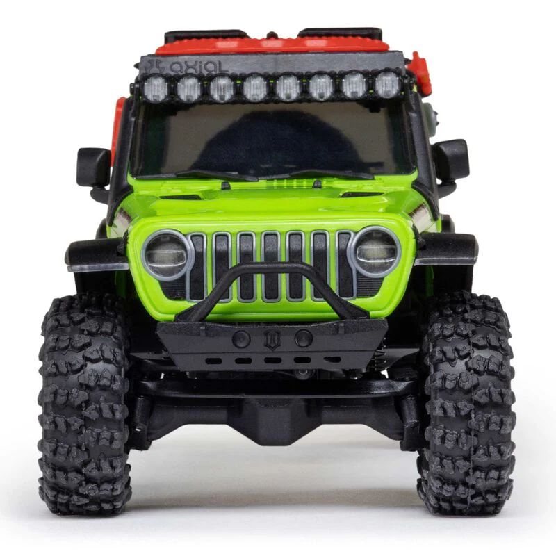 Axial 1/30 SCX30 Jeep Wrangler JLU Brushed RC Rock Crawler (Green) AXI-2261T1 - Image 5