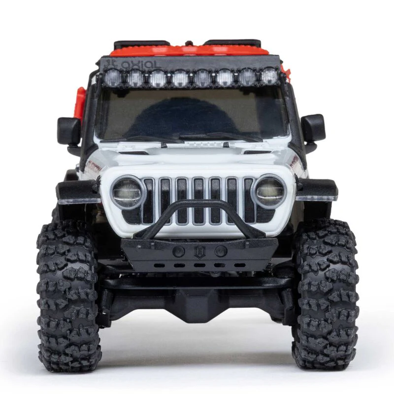 Axial 1/30 SCX30 Jeep Wrangler JLU Brushed RC Rock Crawler (White) AXI-2261T2 - Image 5