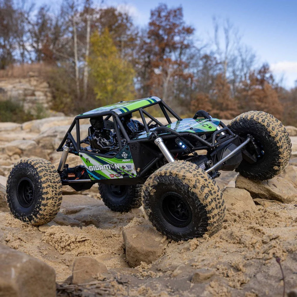Axial 1/8 AXP8 Gilamon 2.2 4X4 RC Trail Buggy (Green) AXI-1207T1 - Image 30