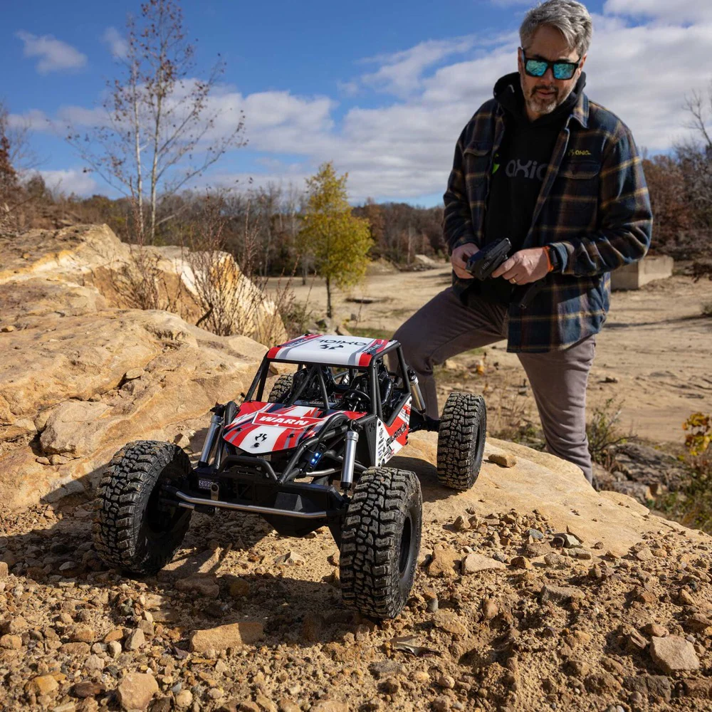 Axial 1/8 AXP8 Gilamon 2.2 4X4 RC Trail Buggy (Red) AXI-1207T2 - Image 16