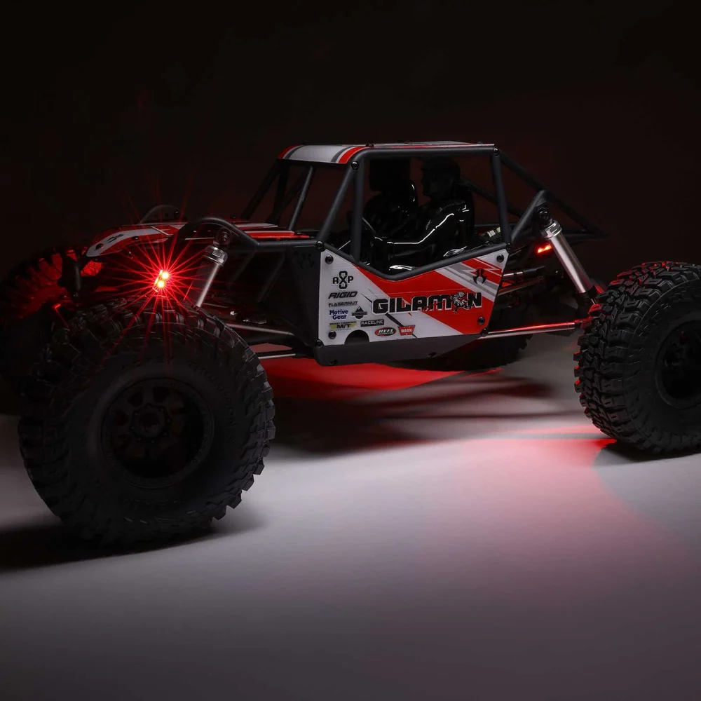 Axial 1/8 AXP8 Gilamon 2.2 4X4 RC Trail Buggy (Red) AXI-1207T2 - Image 20