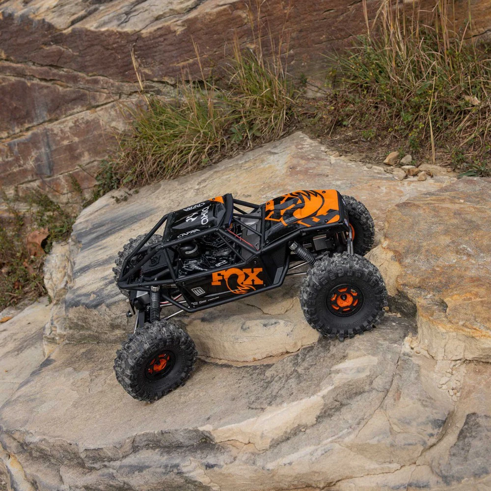 Axial 1543T1 UTB10 Capra 1.9 4WS 4X4 Unlimited Trail Buggy RTR Orange - Image 17