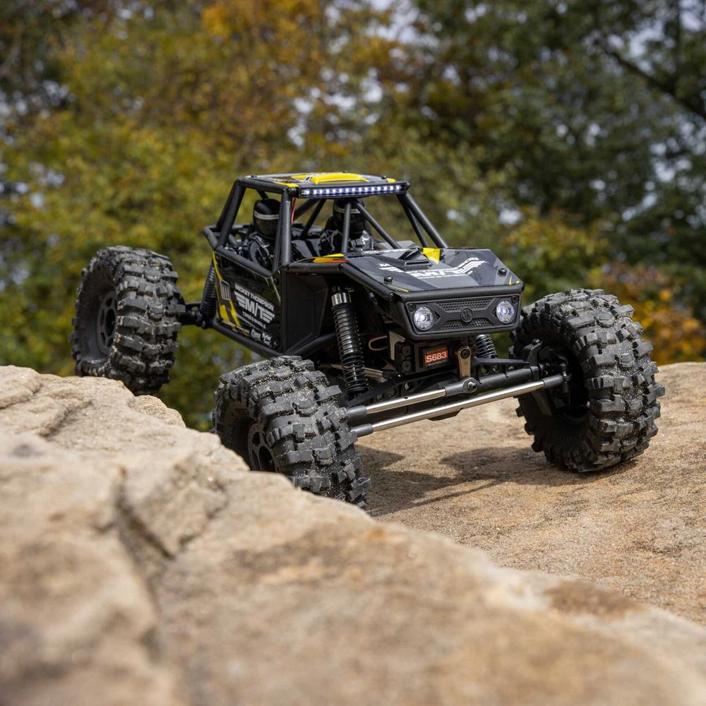 Axial 1543T2 UTB10 Capra 1.9 4WS 4X4 Unlimited Trail Buggy Yellow - Image 18