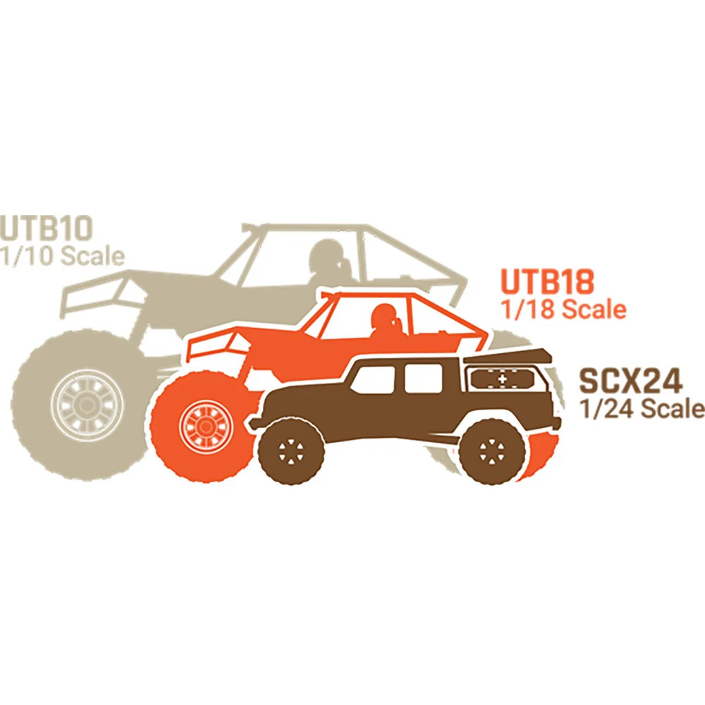 Axial 1543T2 UTB10 Capra 1.9 4WS 4X4 Unlimited Trail Buggy Yellow - Image 21
