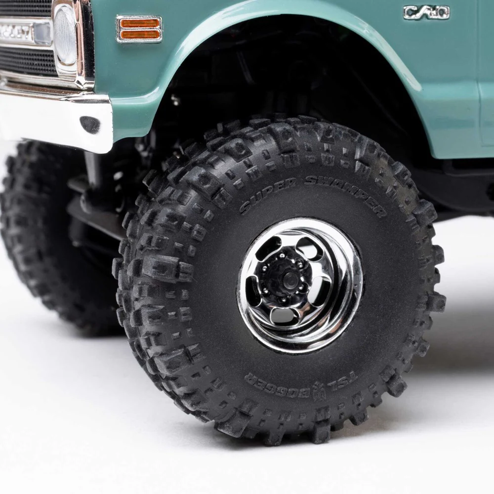 Axial SCX30 Chevrolet K10 1/30 RC Rock Crawler (Green) AXI-2260T1 - Image 12