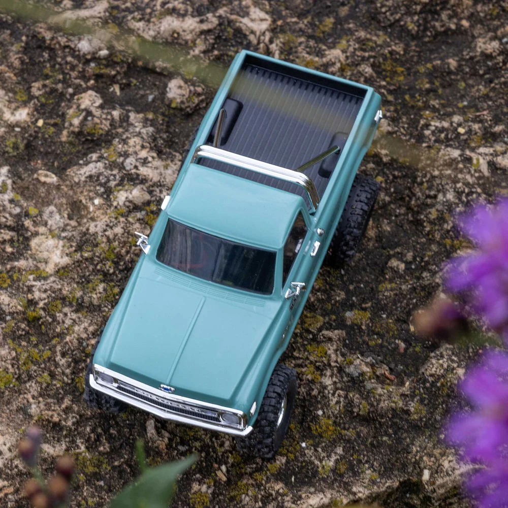Axial SCX30 Chevrolet K10 1/30 RC Rock Crawler (Green) AXI-2260T1 - Image 19