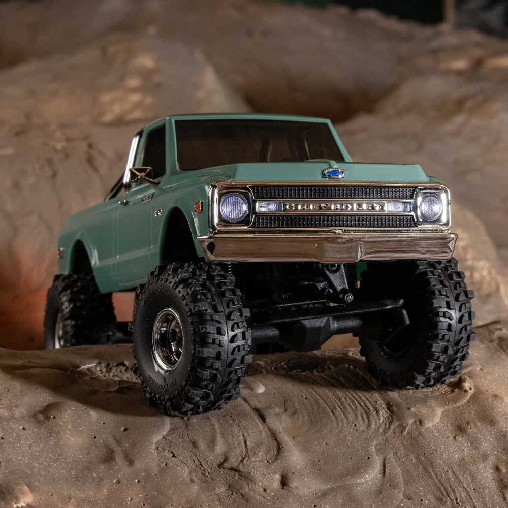 Axial SCX30 Chevrolet K10 1/30 RC Rock Crawler (Green) AXI-2260T1 - Image 20