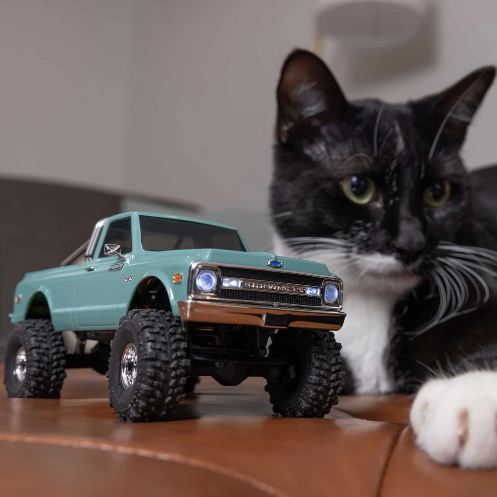 Axial SCX30 Chevrolet K10 1/30 RC Rock Crawler (Green) AXI-2260T1 - Image 22