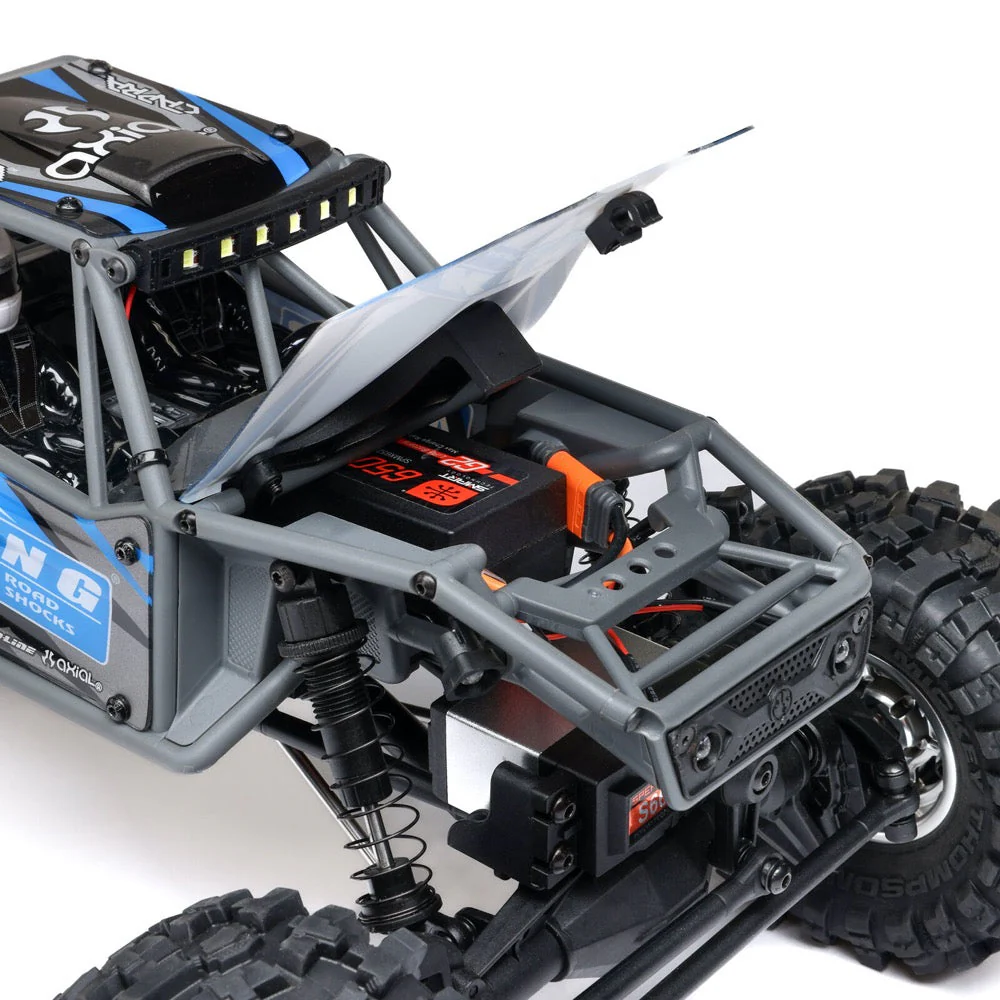 Axial AXI-1750T1 UTB18 Capra 1/18 4WS Rock Crawler RTR Blue - Image 11