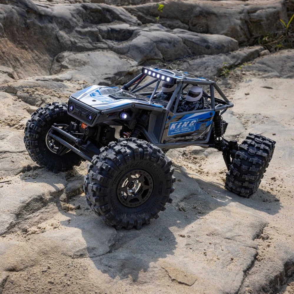 Axial AXI-1750T1 UTB18 Capra 1/18 4WS Rock Crawler RTR Blue - Image 19