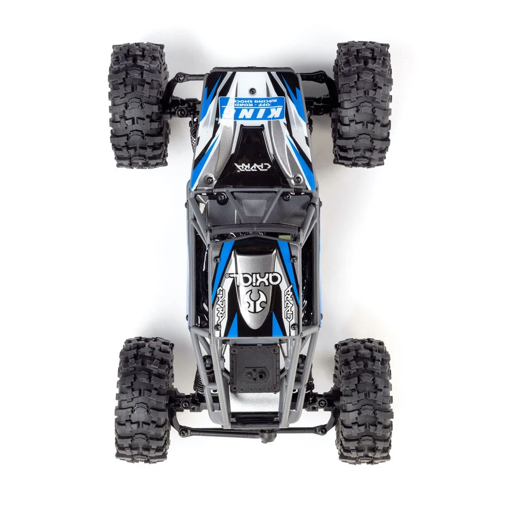 Axial AXI-1750T1 UTB18 Capra 1/18 4WS Rock Crawler RTR Blue - Image 6