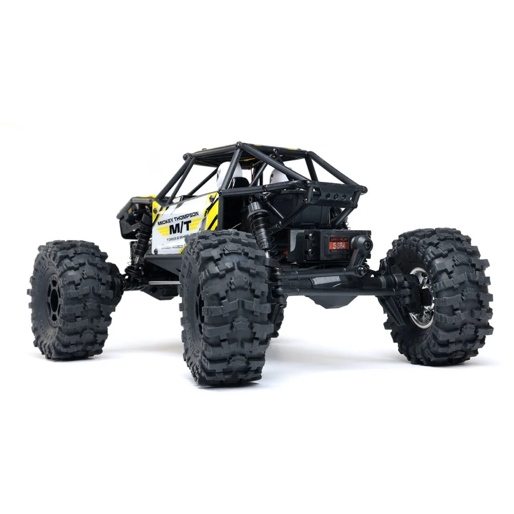 Axial AXI-1750T2 UTB18 Capra 1/18 4WS Rock Crawler RTR Yellow - Image 7