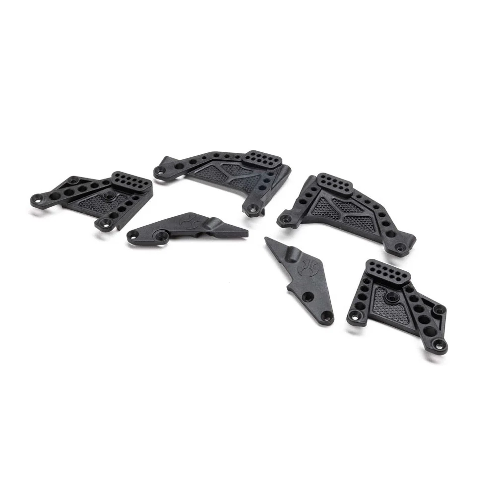 Axial AXI-2996 FR/R Shock Towers with Supports SCX10 III Coyote