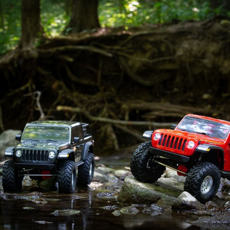 Axial AXI03006T1 SCX10 III Jeep JT Gladiator RC Crawler Grey - Image 24