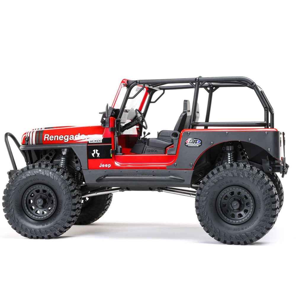 Axial 1/10 SCX10 III Jeep CJ-7 RC Crawler (Red) AXI03008V2T1 - Image 5
