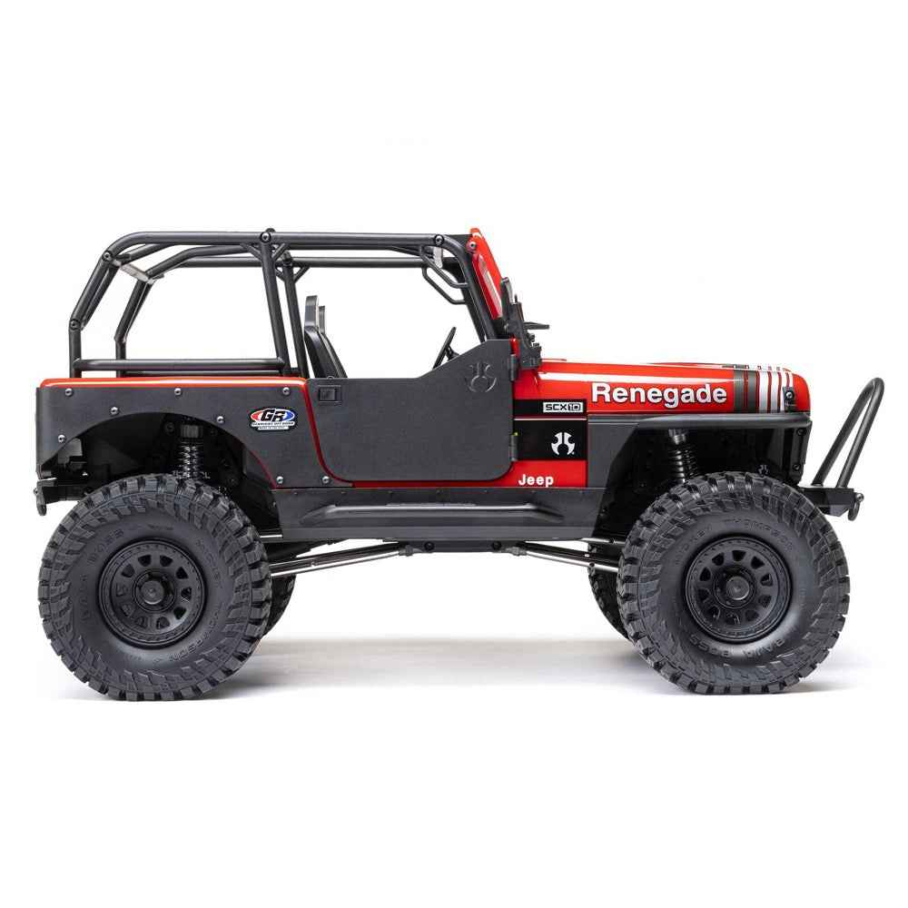 Axial 1/10 SCX10 III Jeep CJ-7 RC Crawler (Red) AXI03008V2T1 - Image 6