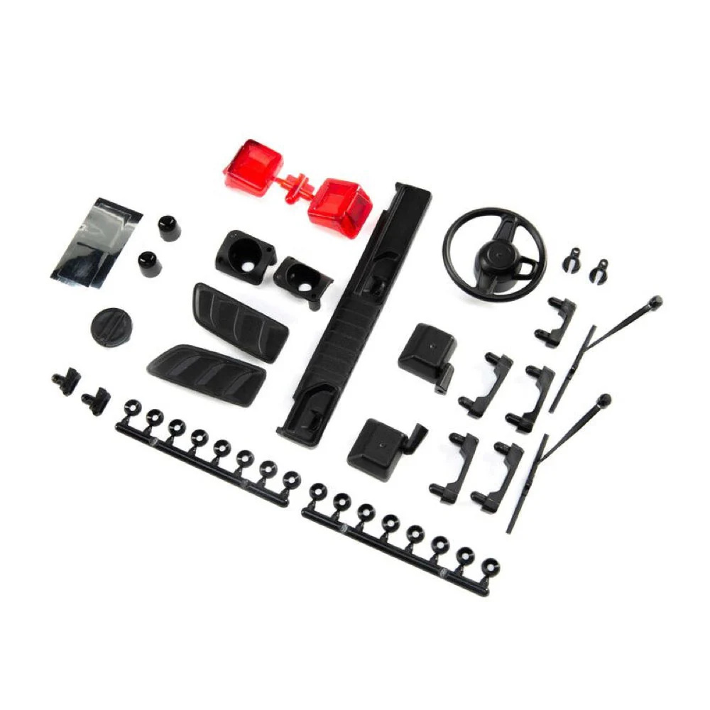 Axial AXI230022 Exterior Body Detail Parts Jeep JLU SCX10 III