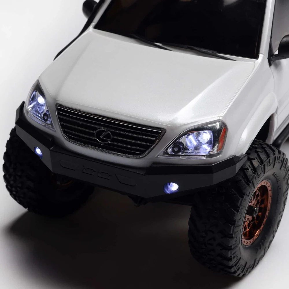 Axial Lexus GX470 SCX24 4WD RC Crawler (White) 1532T1 - Image 14