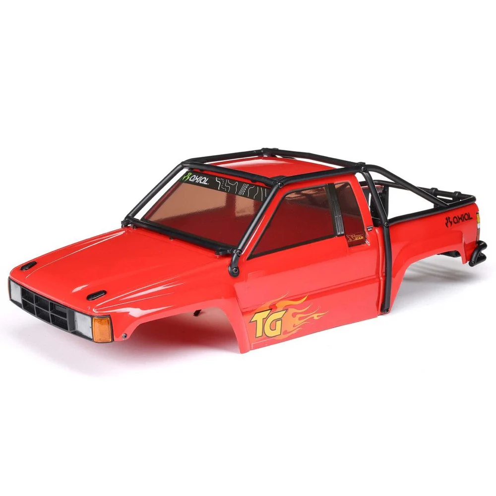Axial SCX10 III 1987 Toyota SR5 1/10 4X4 Rock Crawler Red AXI-2062T2 - Image 14