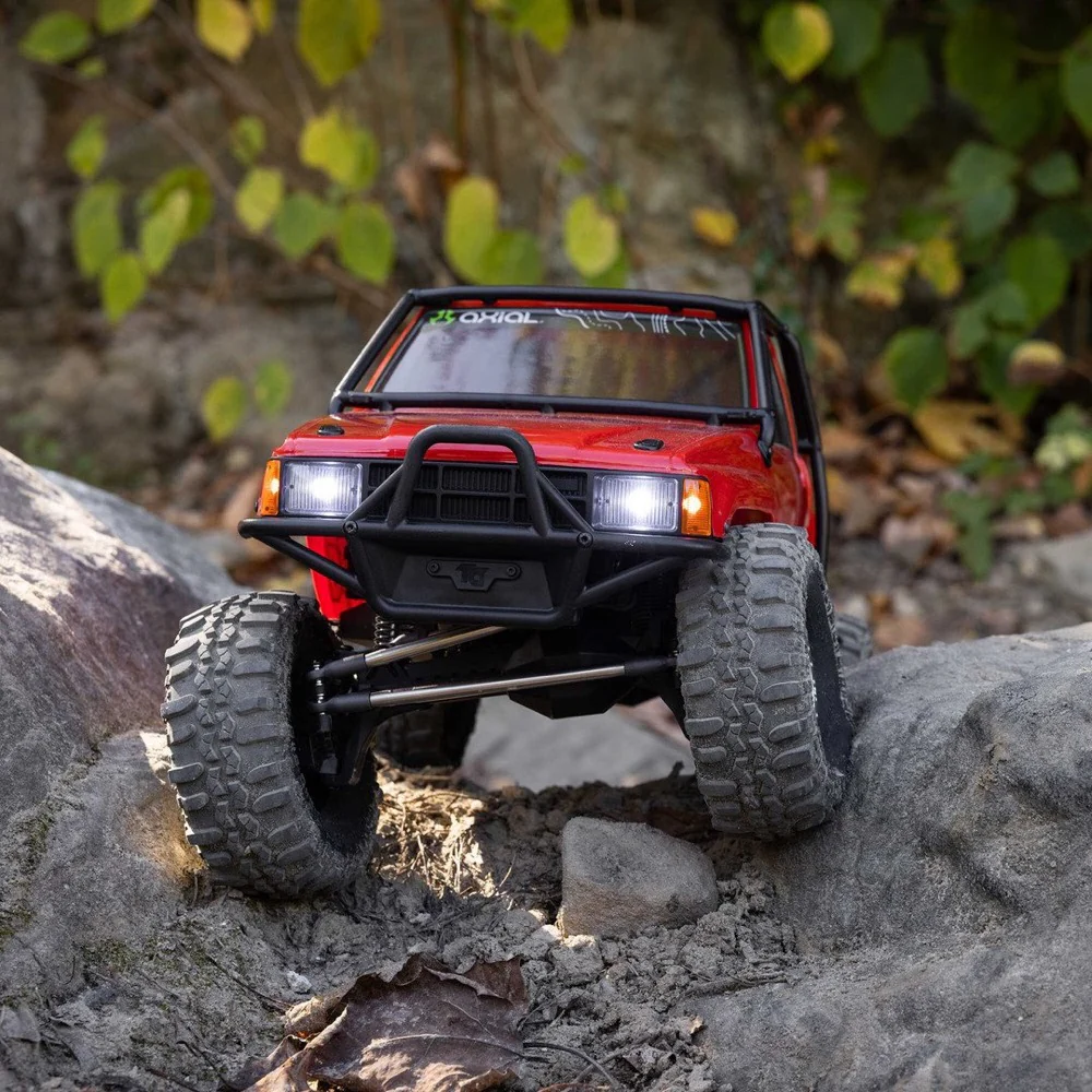 Axial SCX10 III 1987 Toyota SR5 1/10 4X4 Rock Crawler Red AXI-2062T2 - Image 18